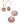 Vente au détail Perles Rondelle Donut en Agate Grise 10mm - Trou: 4mm (2)