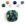 Grossiste en Pendentif carré facettes rubis zoisite 11x11mm - trou : 1mm (1)