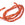 Vente au détail Perles Rondelles en Cornaline orange 4x2mm - trou: 0,8mm, 1 fil (1)