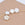 Vente au détail Perles en Nacre Blanche Naturelle Fleur 8x2,5mm -Trou : 0.8mm (4)