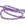 Vente au détail Perles Heishi Améthyste 3x2mm Rondelles Bicone Toupies - Trou 0.5mm (1 fil-38cm)