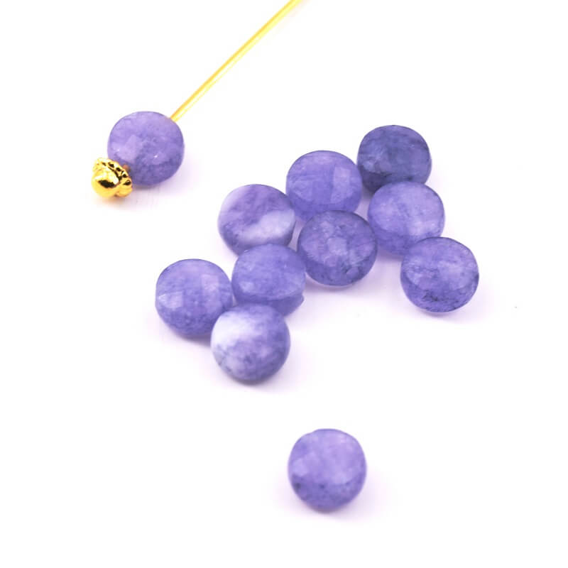 25 Perles Facettes De Bohême Preciosa 6mm Rose Opaque Luster - Pour Création De Bijoux