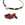 Grossiste en Perles Cylindres Jaspe Rouge 10x3mm - Trou : 0.8mm (5)