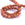 Grossiste en Perle ronde en pierre de soleil orange 8mm - Trou : 1mm (1fil-37cm)