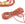 Vente au détail Cordon Nylon Tressé ROUGE - 1.8mm (3m)