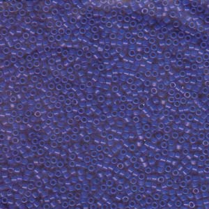 Achat DB726 -11/0 delica bead opaque COBALT- 1,6mm - Hole : 0,8mm (5gr)
