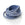 Vente au détail Cordon suédine strassé bleu 3mm (1m)