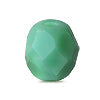 Achat Perles facettes de bohème green turquoise 4mm (100)