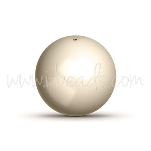 Perles Swarovski 5810 crystal platinum pearl 4mm (20)