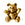 Grossiste en Perle ourson métal doré or fin vieilli 12.5mm (1)