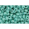 cc55 - perles de rocaille Toho 8/0 opaque turquoise (10g)