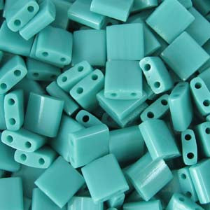 Achat Cc412 - perles Miyuki tila opaque turquoise green 5mm (25)