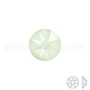 Strass à coller Swarovski 2088 flat back crystal powder green ss12-3.1mm (80)