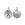 Grossiste en Pendentif charm lettre X Argenté vieilli 11mm (1)