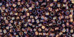 cc1809 - perles Toho treasure 11/0 Copper lined Rainbow Light Amethyst (5g)