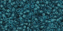 cc7bd - Toho Treasure beads 11/0 transparent capri blue (100g)