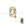 Grossiste en Perle lettre Q doré or fin 7x6mm (1)