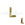 Grossiste en Perle lettre L doré or fin 7x6mm (1)