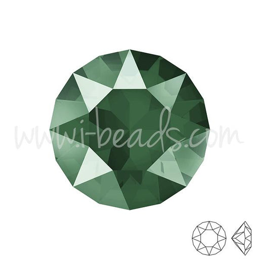 Achat Swarovski 1088 xirius chaton crystal royal green 8mm-SS39 (3)