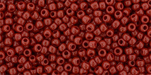 Achat cc45 - Toho beads 11/0 opaque pepper red -250gr