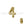 Grossiste en Perle chiffre 4 doré or fin 7x6mm (1)