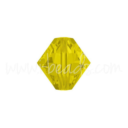 Achat Perles 5328 Swarovski xilion bicone yellow opal 3mm (40)