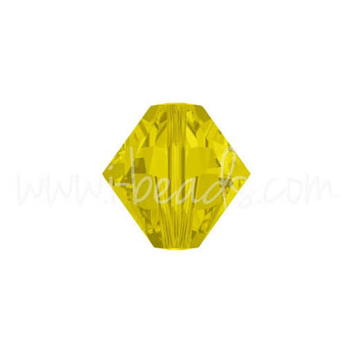 Achat Perles 5328 Swarovski xilion bicone yellow opal 3mm (40)