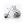 Vente au détail Boucles d'oreilles Clou pour perles à monter 8mm métal plaqué argent (2)