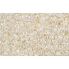 Achat Cc147 - perles de rocaille Toho 15/0 ceylon light ivory (100g)