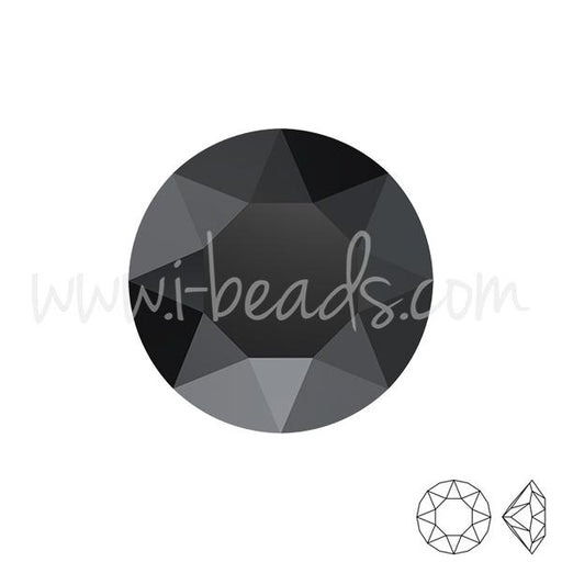 Achat Cristal Swarovski 1088 xirius chaton jet 8mm-ss39 (3)