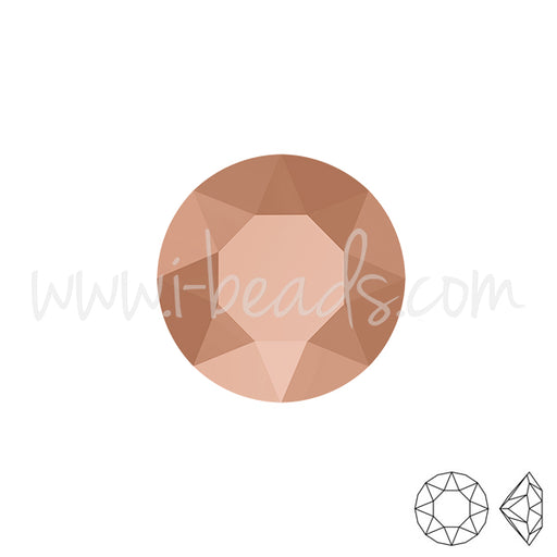 Cristal Swarovski 1088 xirius chaton crystal rose gold 6mm-ss29 (6)