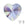 Vente au détail pendentif coeur swarovski crystal vitrail light 18mm (1)