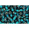 cc27bd - perles de rocaille Toho 8/0 silver lined teal (10g)