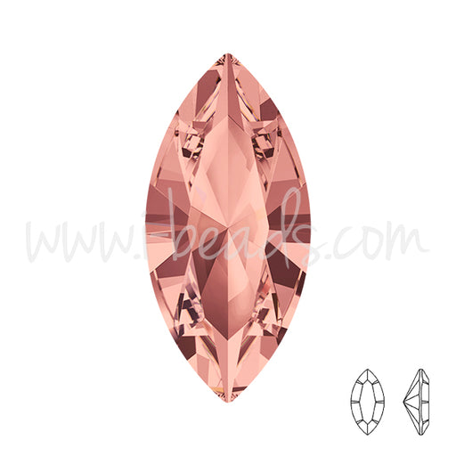 Achat Swarovski 4228 navette blush rose 15x7mm (1)