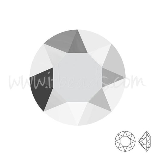 Achat Cristal Swarovski 1088 xirius chaton crystal light chrome 8mm-SS39 (3)