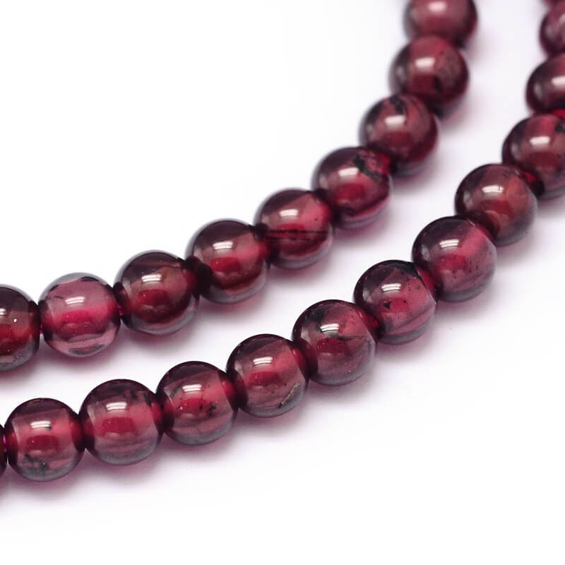 Lot De Grenats Rhodolite à Facettes Rondes - Taille 1,75 Mm - Couleur Rose Rouge Violacé - Naturels Du Mozambique - Pour Bijoutiers