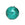 Grossiste en Perle de Murano ronde emeraude et argent 8mm (1)