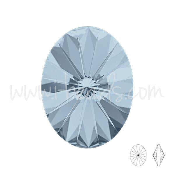Cristal Swarovski 4122 oval rivoli crystal blue shade 14x10.5mm (1)