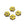 Vente au détail Perles en verre de Bohême fleur jaune et picasso 10mm (4)