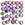 Vente au détail Perles Honeycomb 6mm jet purple iris (30)