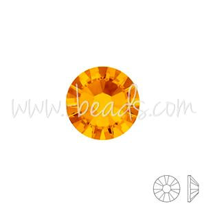 Strass à coller Crystal4You 2088 flat back topaz ss12-3 1mm (80)