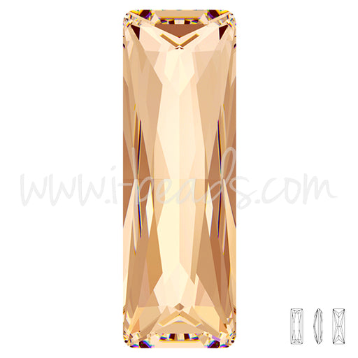 Achat Swarovski 4547 baguette princess crystal golden shadow 24x8mm (1)