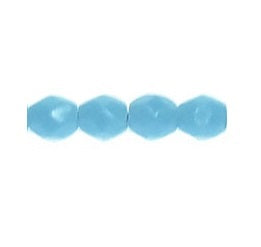 Perles facettes de boheme BLUE TURQUOISE 3mm (30)