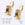 Grossiste en Serti boucle d'oreilles pour Swarovski 4120 18x13mm doré (2)