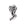 Vente au détail Pendentif fée plaqué argent 10x21mm (1)