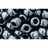Cc81 - perles de rocaille Toho 3/0 métallic hematite (250g)