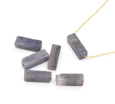Achat Aventurine bleue rectangle cube 13x3.5mm trou : 0.8mm (6)