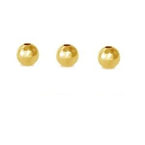 Achat Perles rondes Gold filled - 3mm Trou:0.8(10)