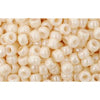 Achat Cc123 - perles de rocaille Toho 3mm opaque lustered light beige (250g)