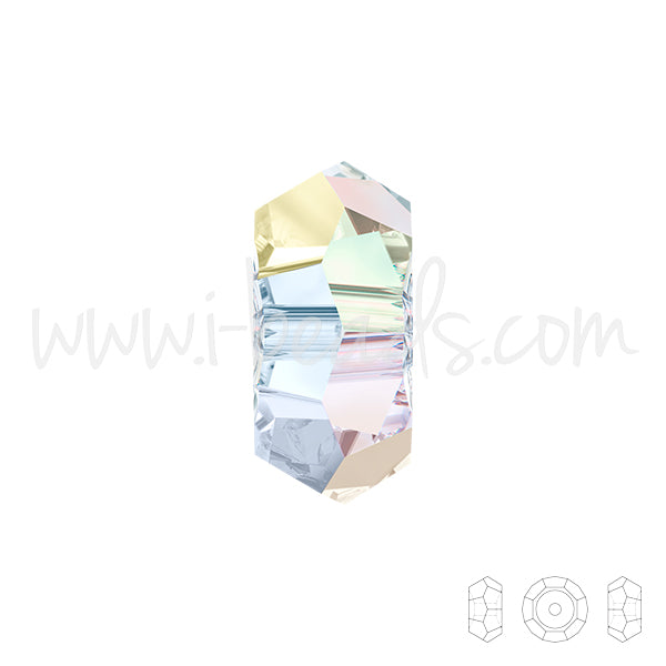 Rondelles Swarovski crystal ab 6mm (4)